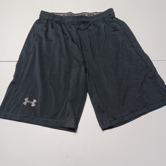 Under Armour Shorts Under Armour Men Lg Activewear Shorts Black Stretch Comfort Elastic